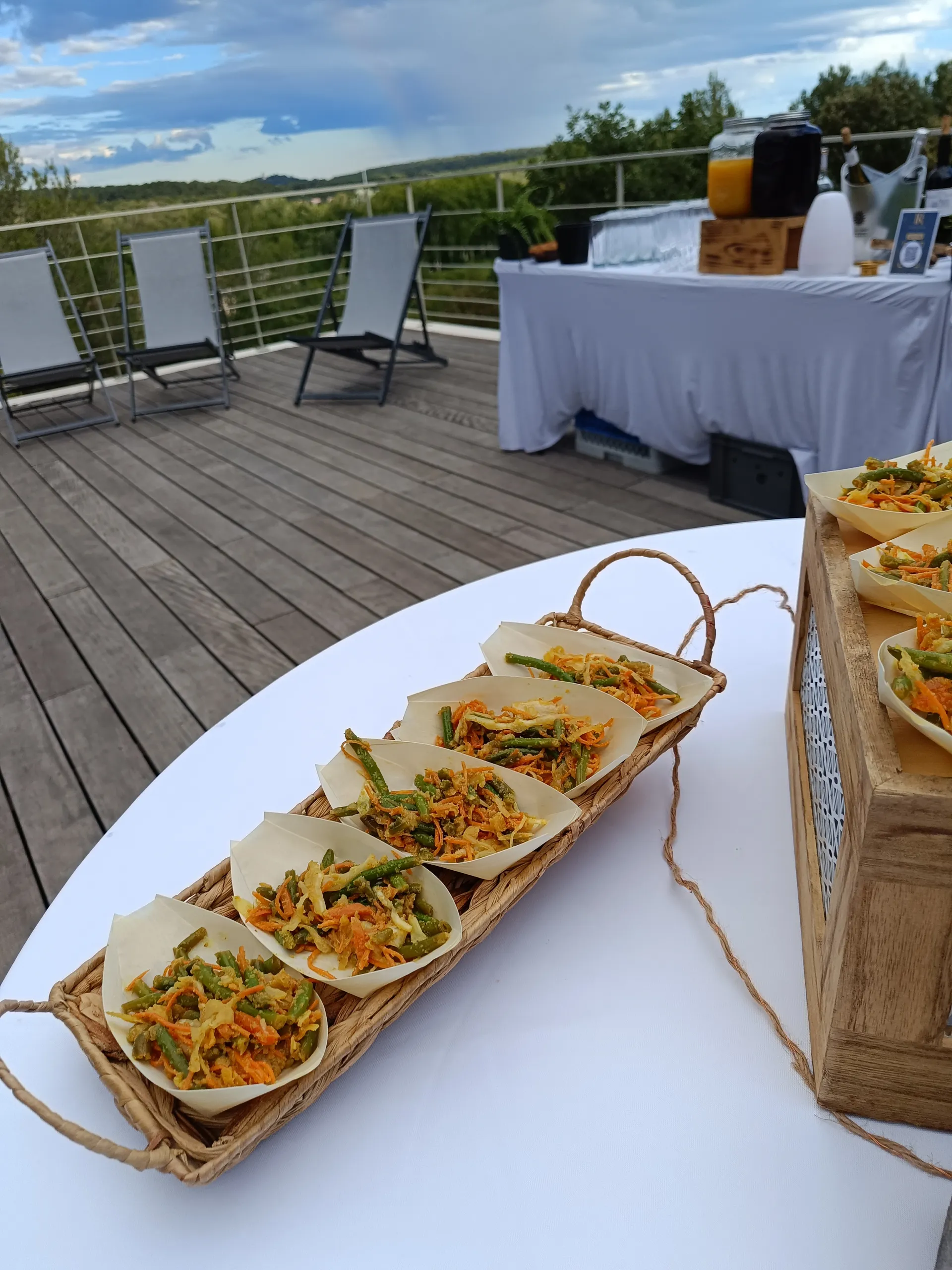 Cocktail raffiné pour événement d'entreprise - Traiteur Montpellier